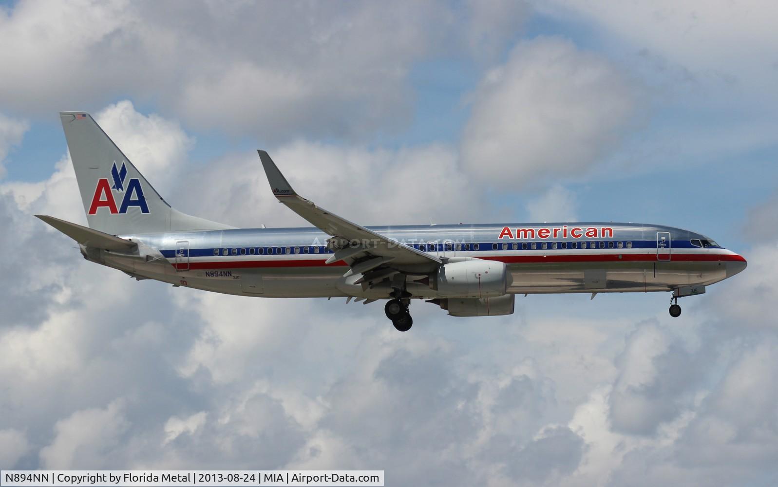 N894NN, 2012 Boeing 737-823 C/N 31147, American