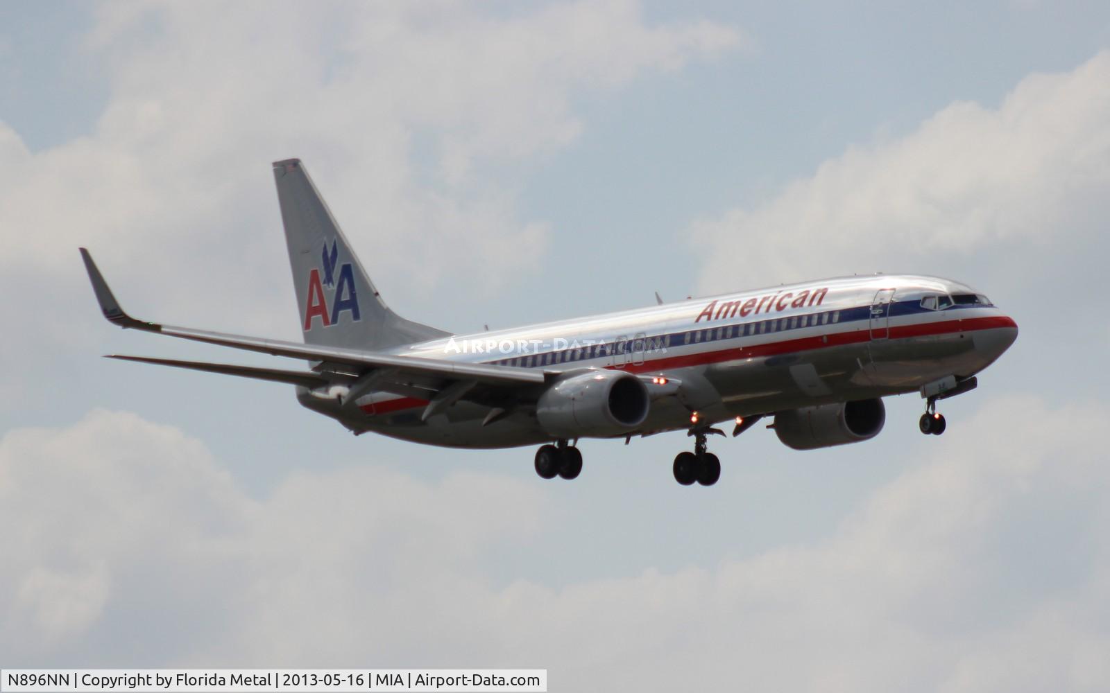 N896NN, 2012 Boeing 737-823 C/N 4093, American