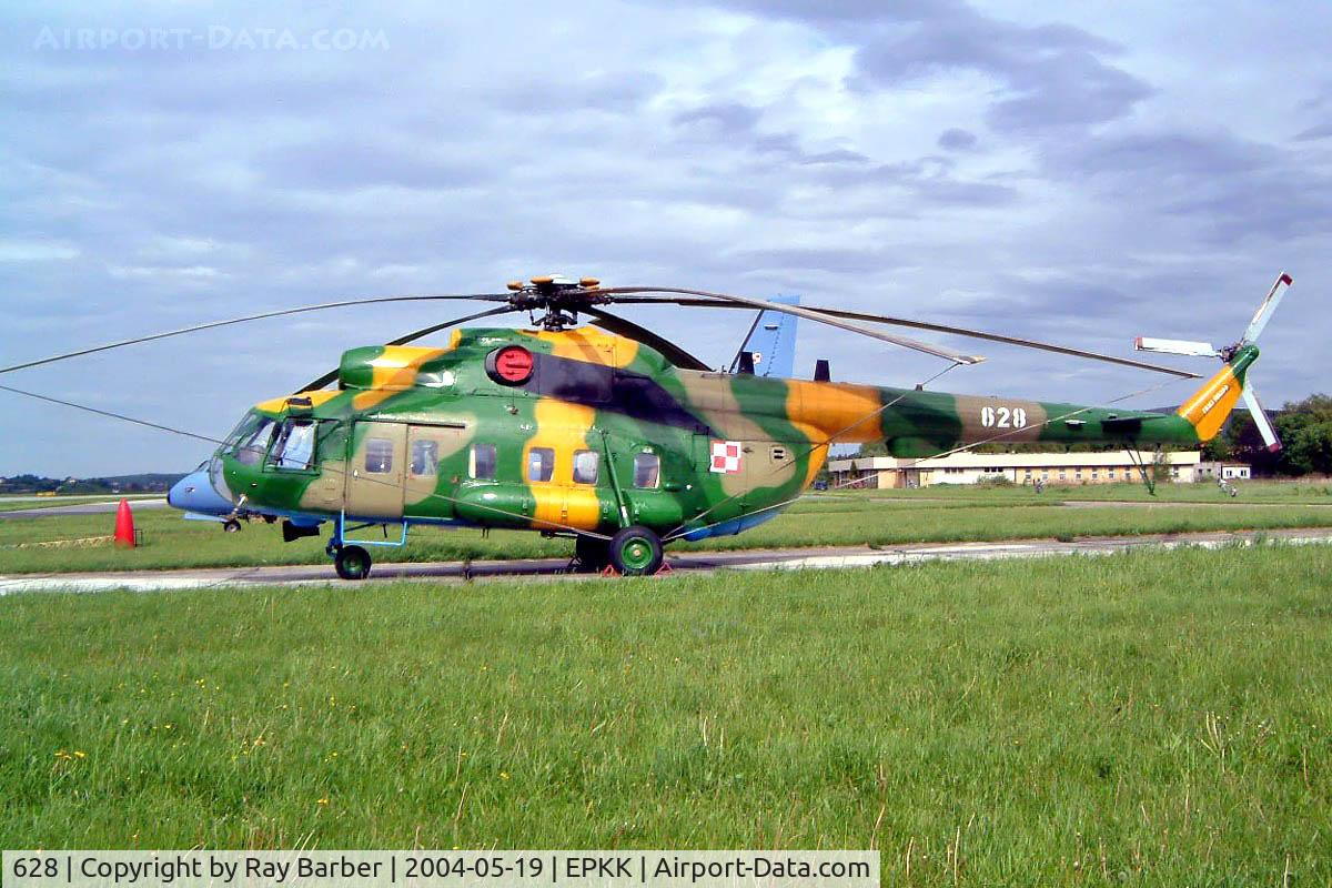 628, Mil Mi-8T Hip C/N 10628, Mil Mi-8RL Hip [10628] (Polish Air Force) Cracow-Balice (John Paul II International)~SP 19/05/2004