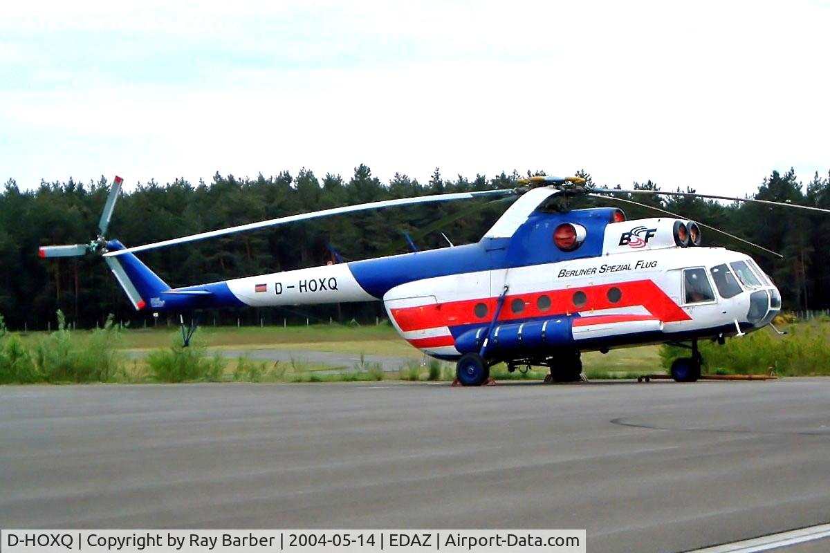 D-HOXQ, 1984 MIL Mi-8T C/N 105103, Mil Mi-8T Hip [105103] (Berliner Spezial Flug Hubschrauber) Schonhagen~D 14/05/2004