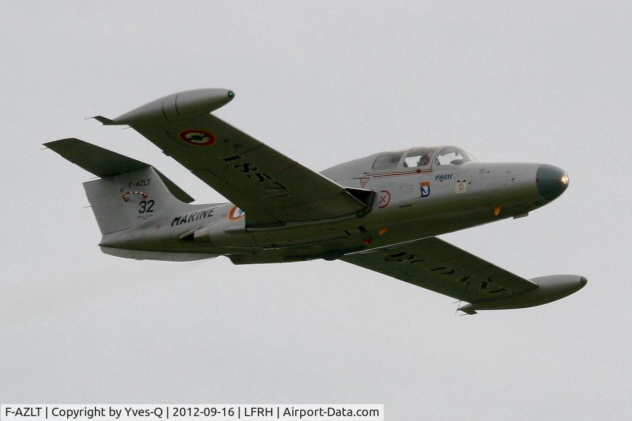 F-AZLT, 1958 Morane-Saulnier MS.760 Paris I C/N 32, Morane-Saulnier MS-760A Paris, Solo display, Lann Bihoué Air Base (LFRH-LRT) Open day 2012
