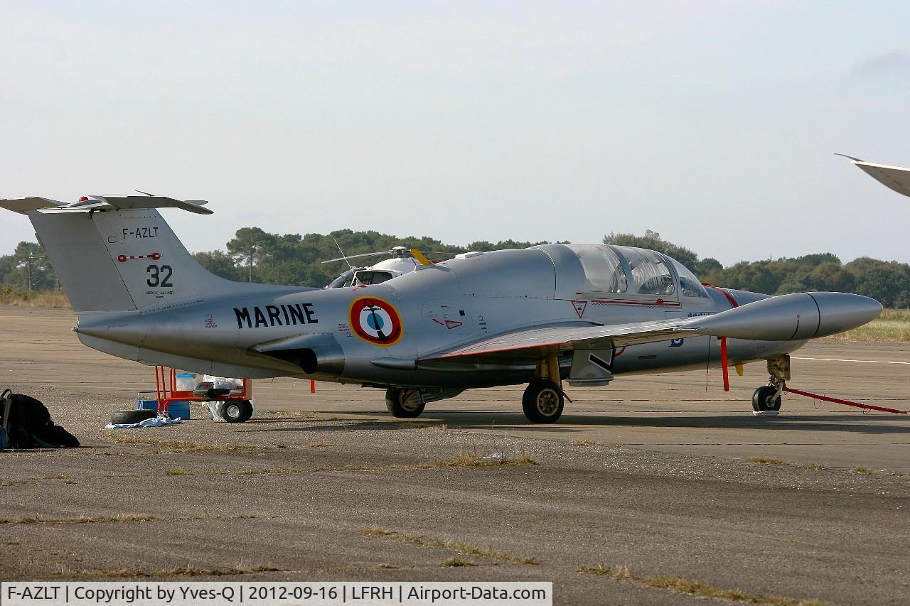F-AZLT, 1958 Morane-Saulnier MS.760 Paris I C/N 32, Morane-Saulnier MS-760A Paris, Static display, Lann Bihoué Air Base (LFRH-LRT) Open day 2012