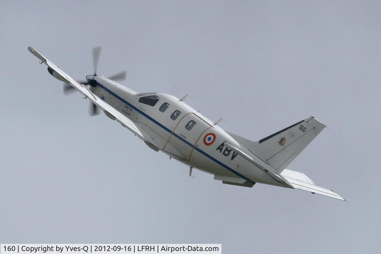 160, 2000 Socata TBM-700 C/N 160, Socata TBM-700, Solo display, Lann Bihoué Air Base (LFRH-LRT) open day 2012