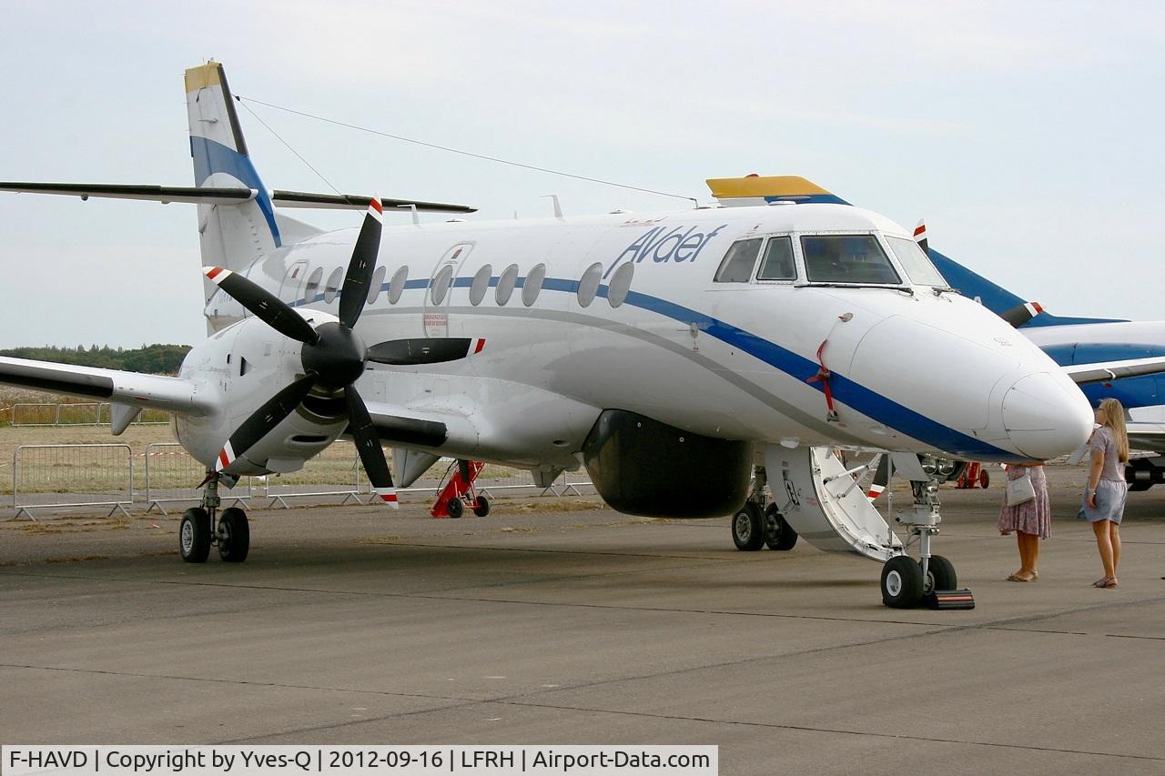 F-HAVD, 1993 British Aerospace Jetstream 4101 C/N 41022, British Aerospace Jetstream 41, Aviation Defense Service (AVDEF), Static display, Lann Bihoué Air Base (LFRH-LRT) Open day 2012