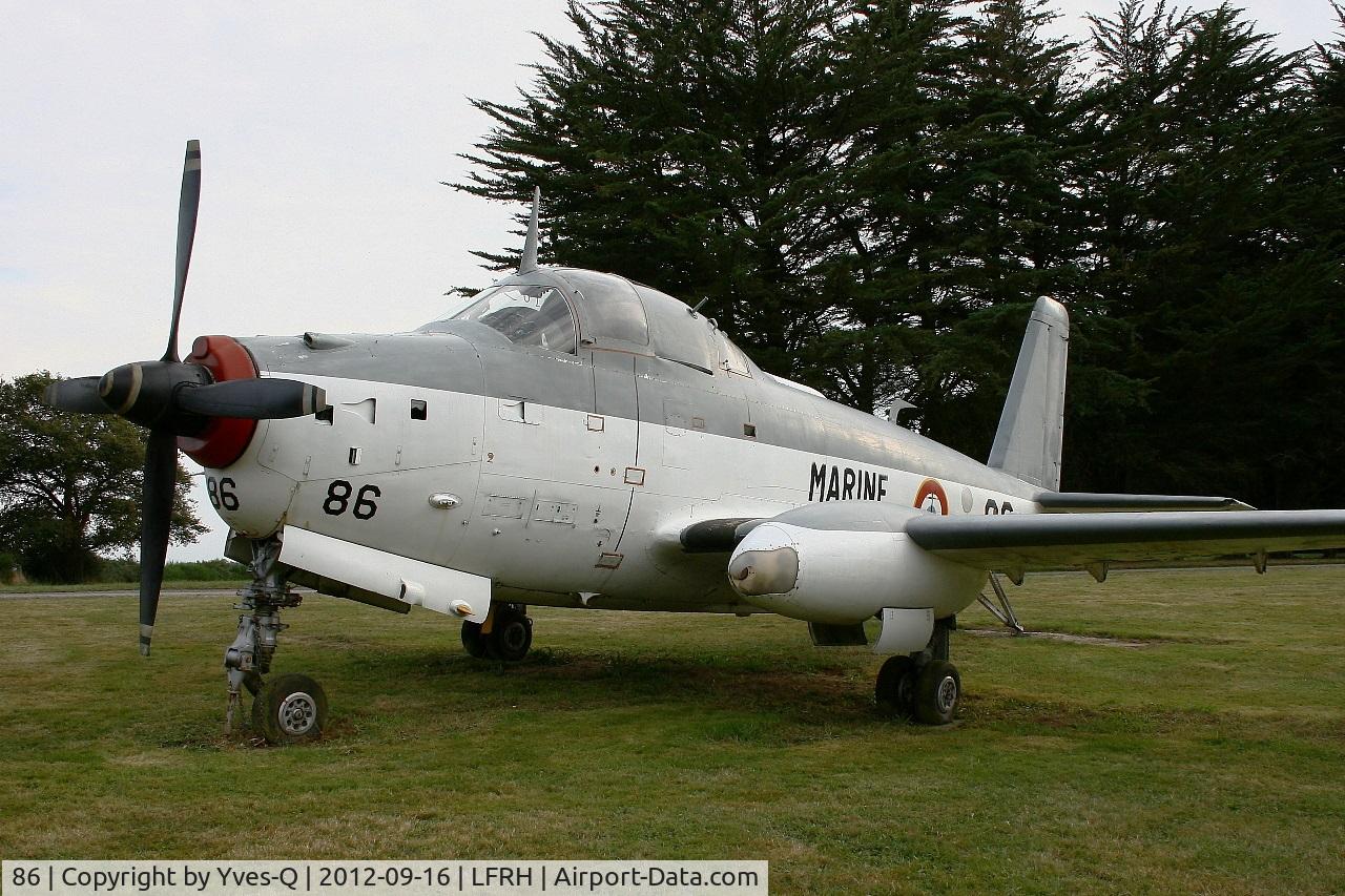 86, Breguet Br.1050 Alize C/N 86, Breguet BR-1050 Alizé, Static display, Lann Bihoué Air Base (LFRH-LRT) Open day 2012