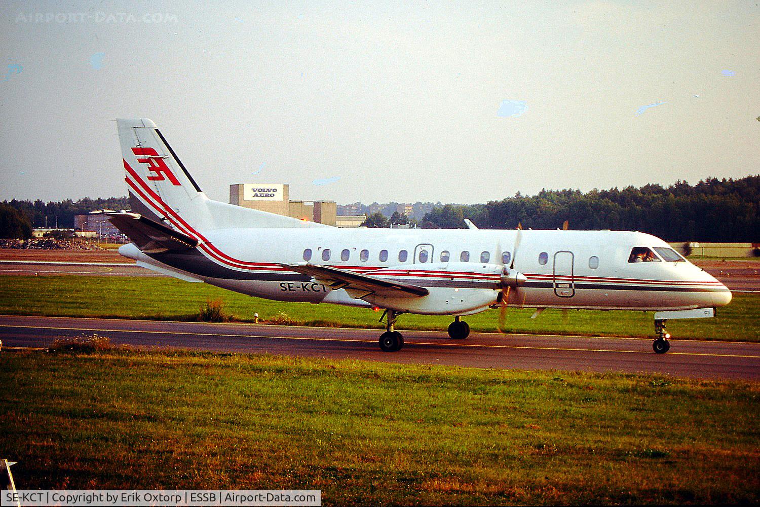 SE-KCT, 1986 Saab SF340A C/N 340A-070, SE-KCT in BMA 2002-08