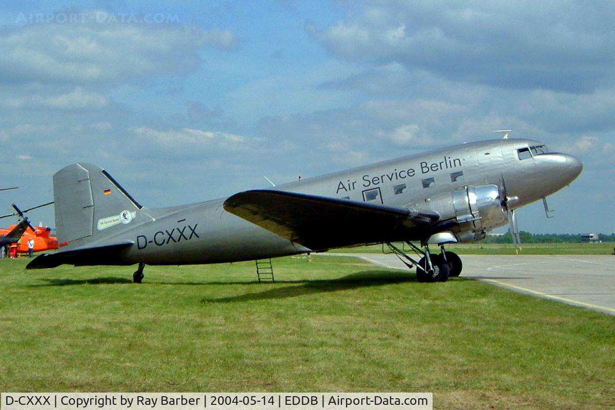 D-CXXX, 1944 Douglas C-47B Dakota 4 (DC-3) C/N 16124/32872, Douglas DC-3C-47B-30-DK [16124/32872] (Air Service Berlin) Berlin-Schonefeld~D 14/05/2004