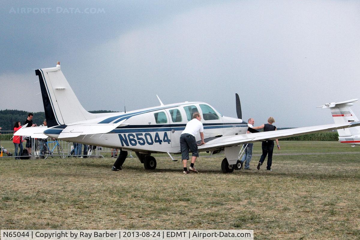 N65044, 1982 Beech B36TC Bonanza C/N EA-333, Beech B36TC Bonanza [EA-333] Tannheim~D 24/08/2013