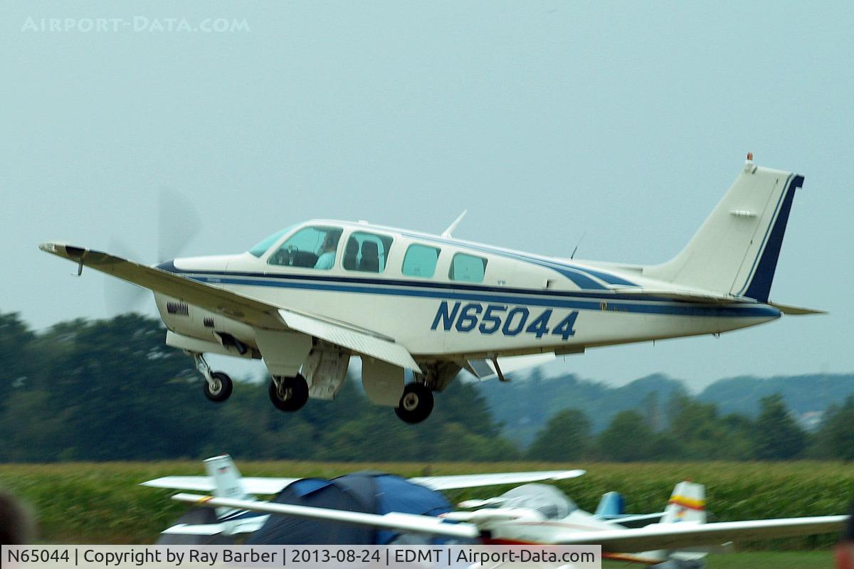 N65044, 1982 Beech B36TC Bonanza C/N EA-333, Beech B36TC Bonanza [EA-333] Tannheim~D 24/08/2013