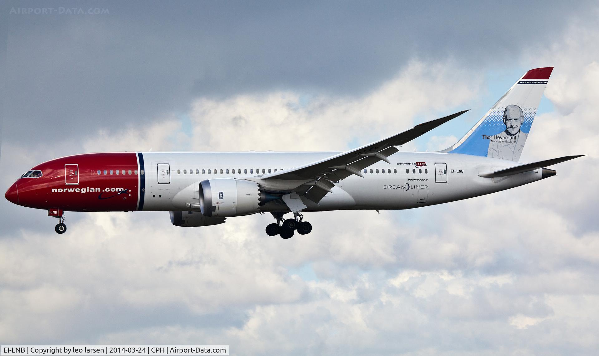 EI-LNB, 2013 Boeing 787-8 Dreamliner C/N 35305, Copenhagen 24.3.14