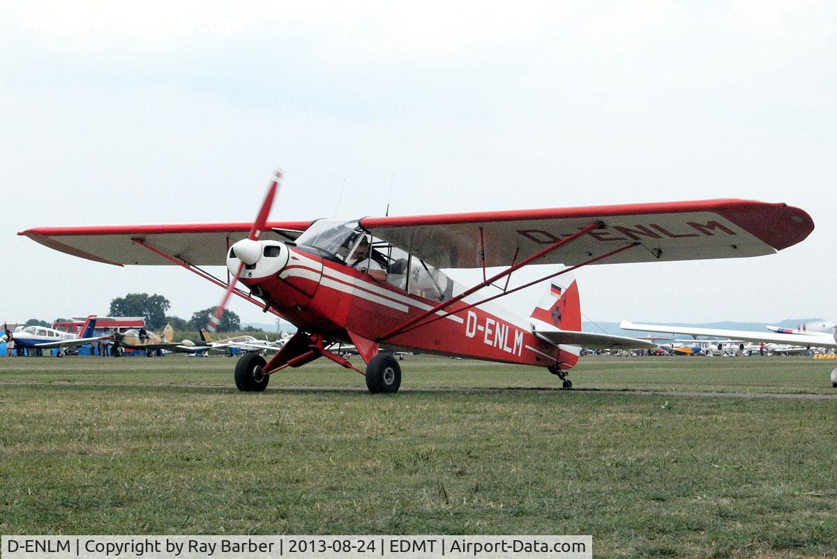 D-ENLM, 1952 Piper L-18C Super Cub (PA-18-95) C/N 18-1592, Piper L-18C-95 Super Cub [18-1592] Tannheim~D 24/08/2013
