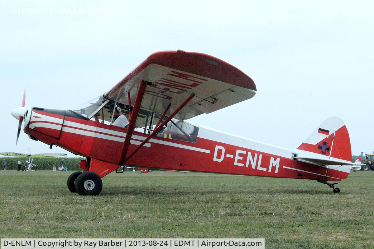 D-ENLM, 1952 Piper L-18C Super Cub (PA-18-95) C/N 18-1592, Piper L-18C-95 Super Cub [18-1592] Tannheim~D 24/08/2013
