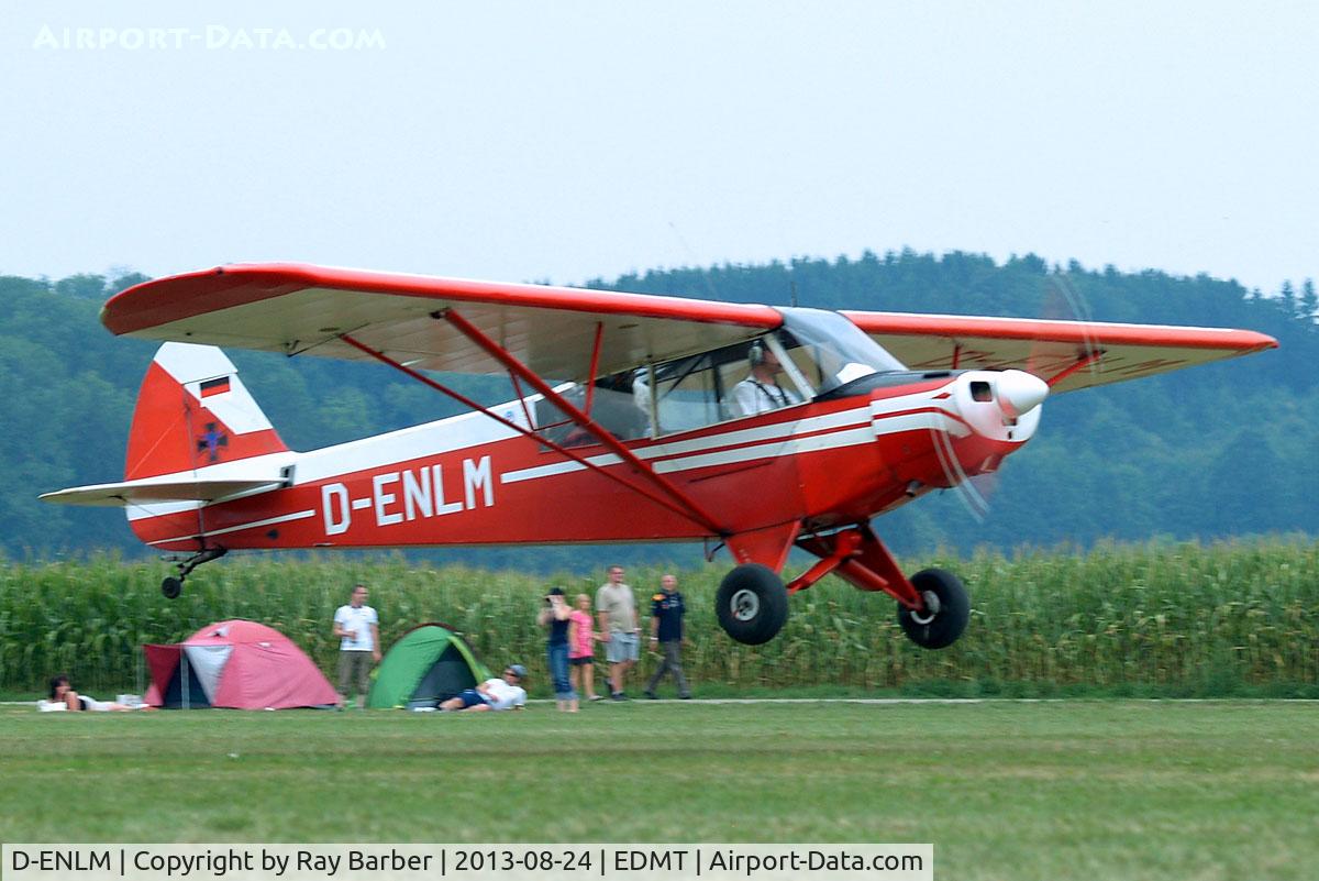 D-ENLM, 1952 Piper L-18C Super Cub (PA-18-95) C/N 18-1592, Piper L-18C-95 Super Cub [18-1592] Tannheim~D 24/08/2013