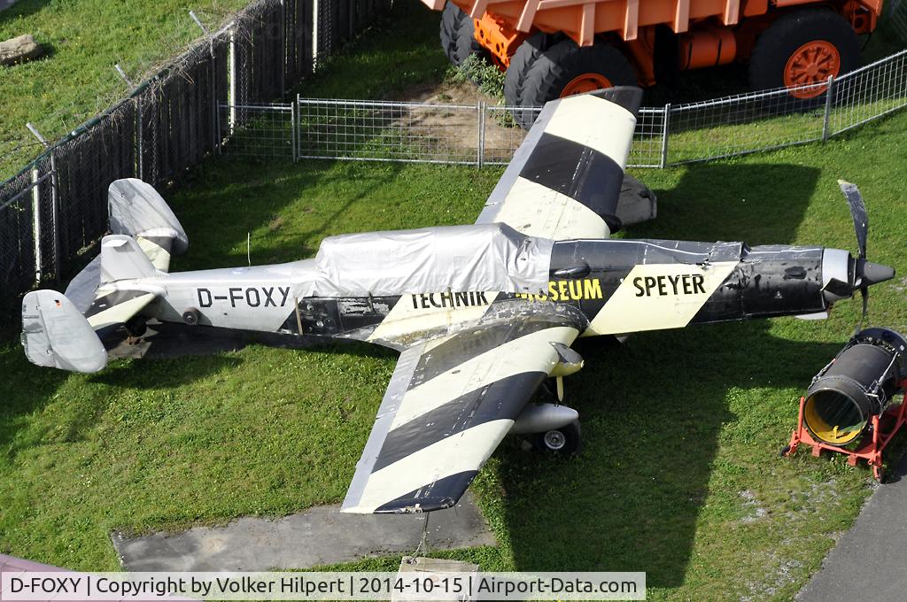 D-FOXY, F+W C-3605 Schlepp C/N 315, at Speyer