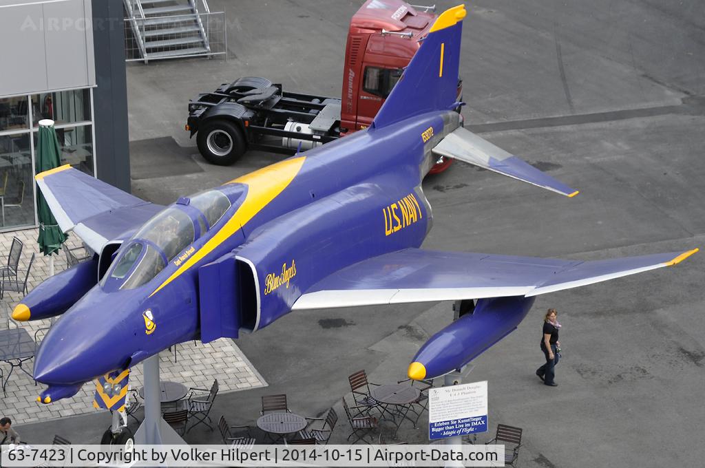 63-7423, 1963 McDonnell F-4C Phantom II C/N 364, at Speyer