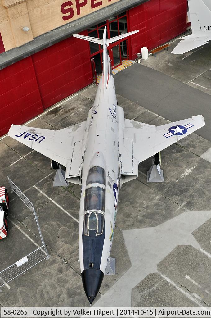 58-0265, 1958 McDonnell F-101B Voodoo C/N 637, at Speyer