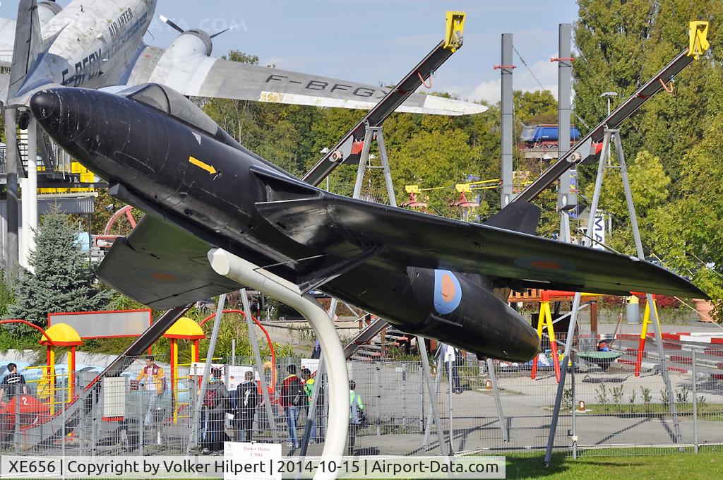 XE656, 1956 Hawker Hunter F.6 C/N 41H-680000, at Speyer