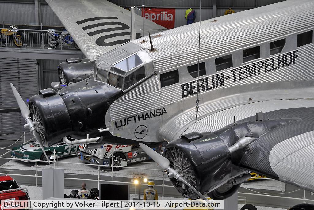D-CDLH, 1936 Junkers Ju-52/3m C/N 130714, at Speyer fake D-AQUI