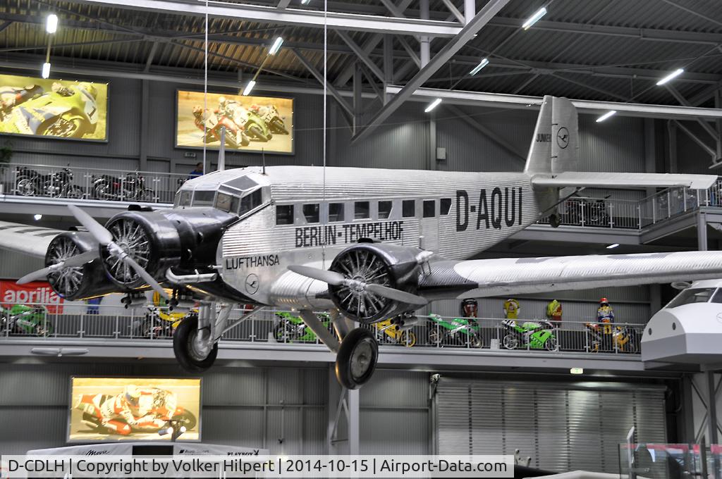 D-CDLH, 1936 Junkers Ju-52/3m C/N 130714, at Speyer fake reg. D-AQUI