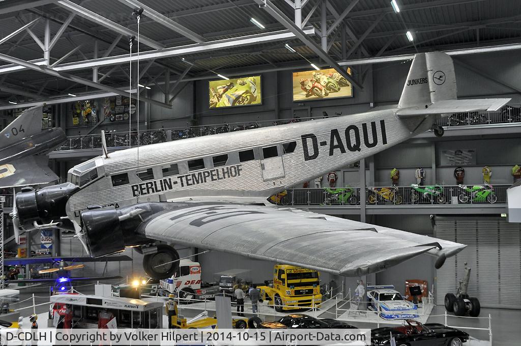 D-CDLH, 1936 Junkers Ju-52/3m C/N 130714, at Speyer fake reg. D-AQUI