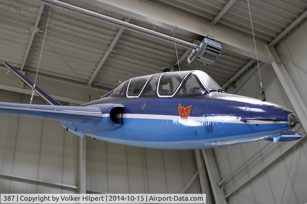 387, Fouga CM-170R Magister C/N 387, at Speyer