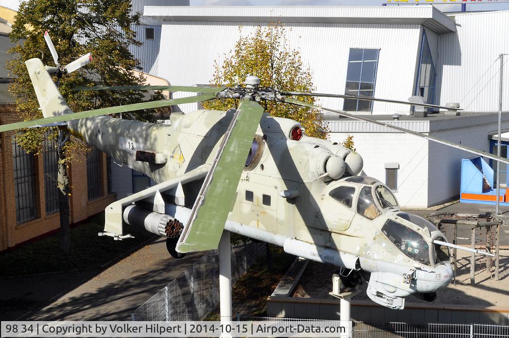 98 34, Mil Mi-24P Hind F C/N 340337, at Speyer