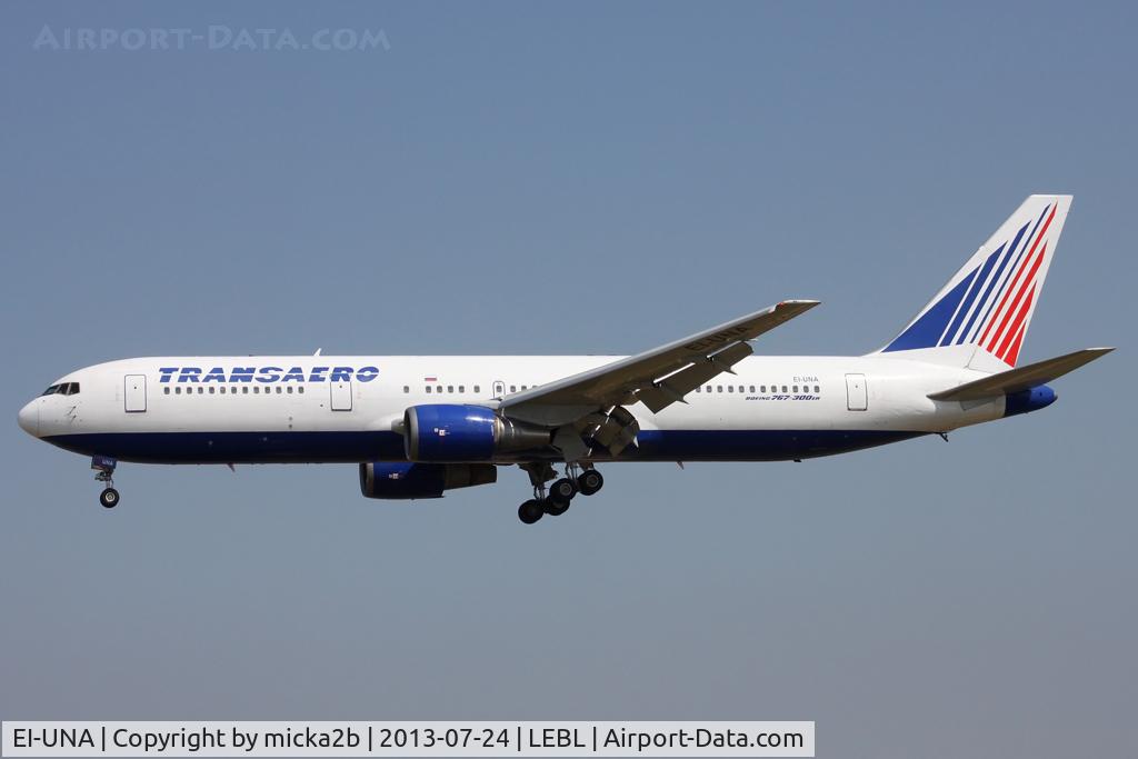 EI-UNA, 1993 Boeing 767-3P6/ERF C/N 26233, Landing