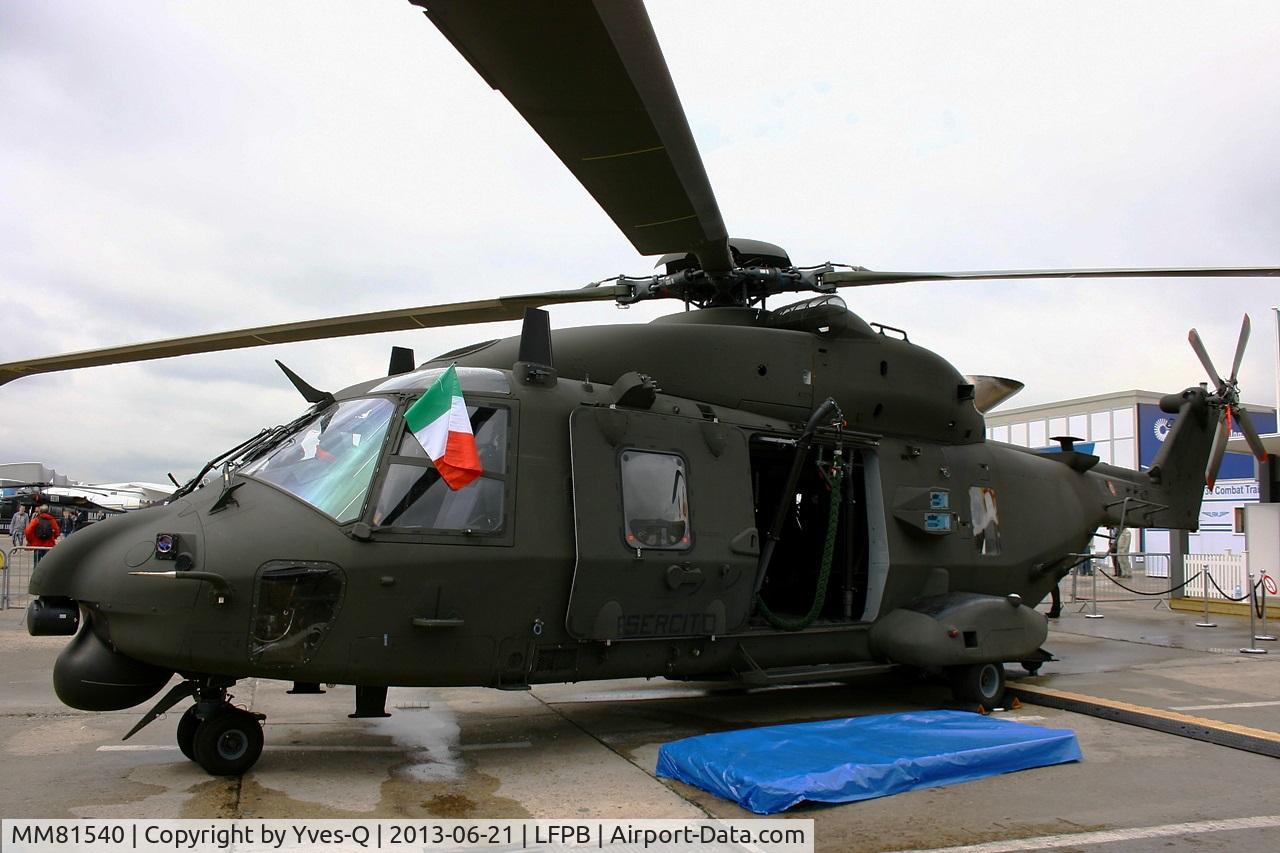 MM81540, NHI NH-90 TTH Caiman C/N 1141/GITA24, Italian Army Aviation NHI NH-90 TTH, Static display, Paris-Le Bourget Air Show 2013