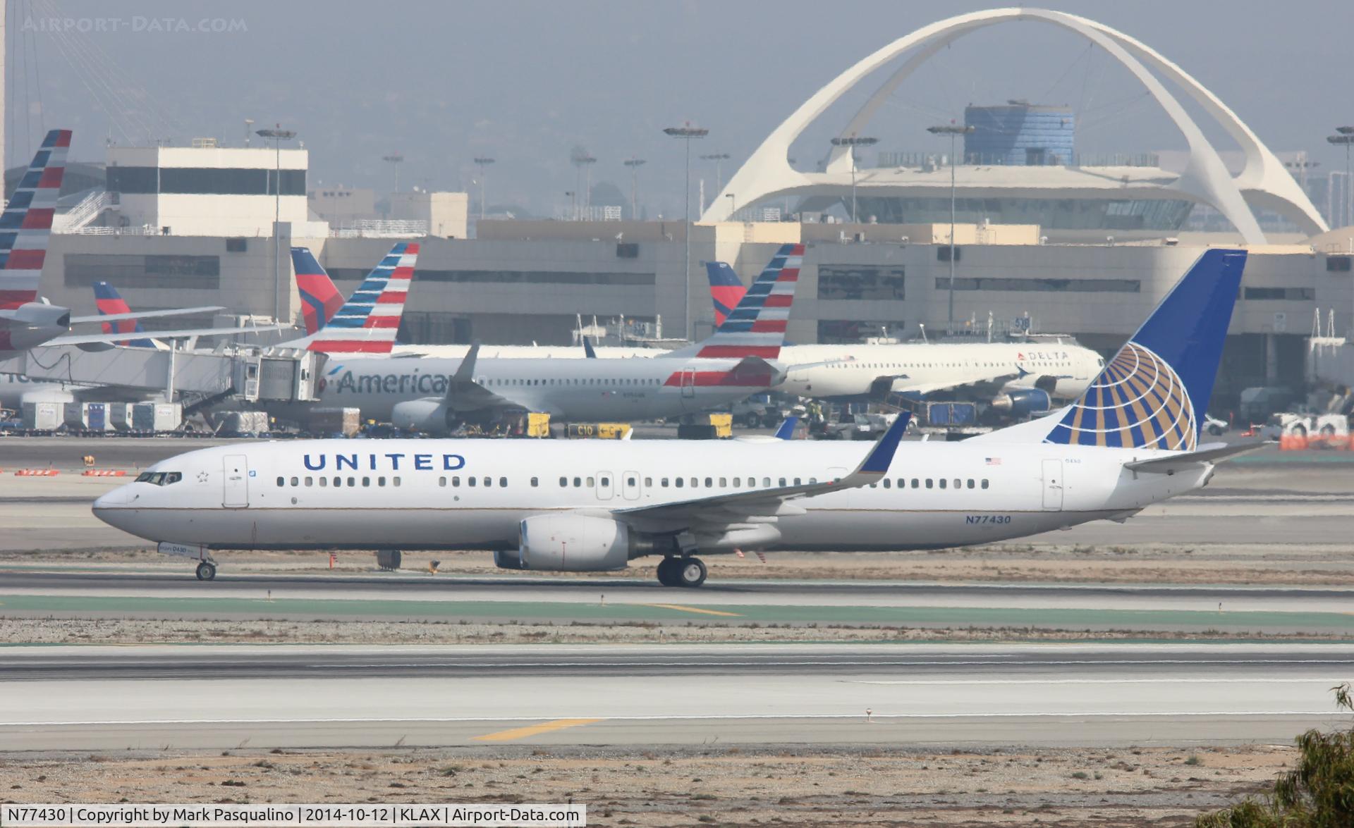 N77430, 2008 Boeing 737-924/ER C/N 37098, Boeing 737-900ER