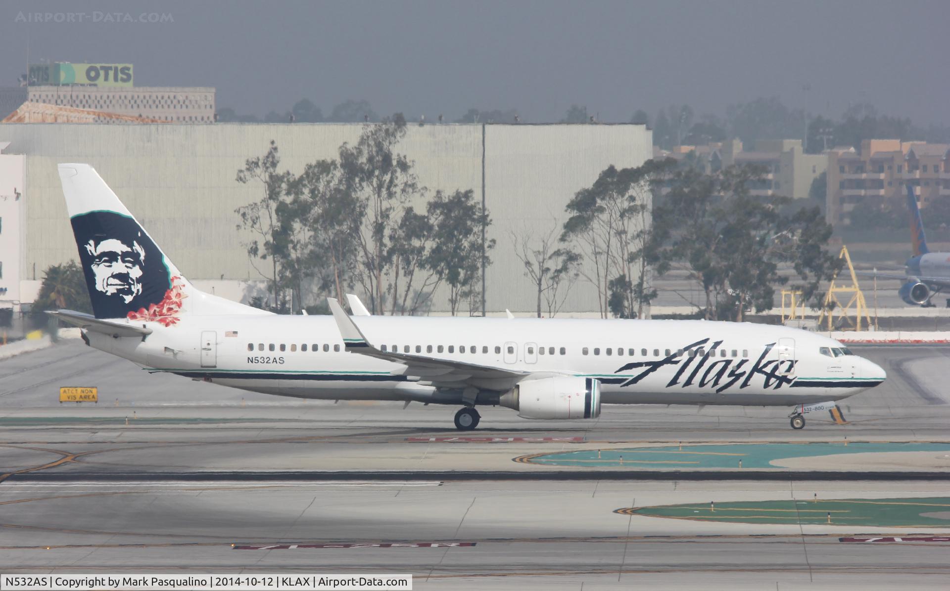 N532AS, 2010 Boeing 737-890 C/N 36346, Boeing 737-800
