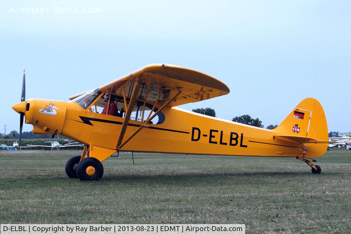 D-ELBL, 1955 Piper PA-18-135 Super Cub Super Cub C/N 18-3944, Piper PA-18-135 Super Cub [18-3944] Tannheim~D 24/08/2013