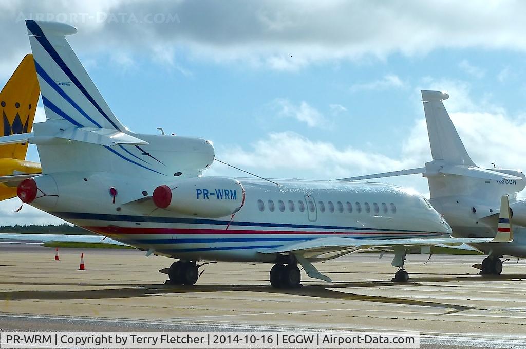 PR-WRM, 2007 Dassault Falcon 7X C/N 06, 2007 Dassault Falcon 7X, c/n: 06 at Luton