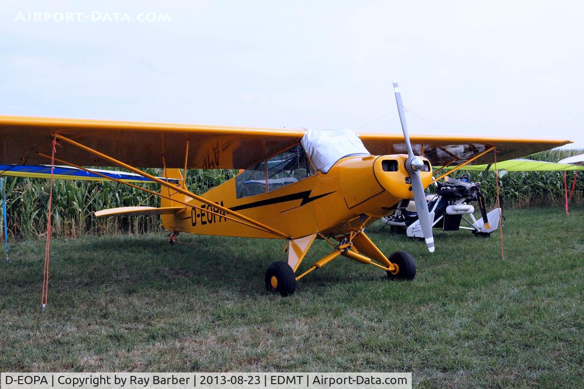 D-EOPA, 1951 Piper L-18C Super Cub (PA-18-95) C/N 18-1523, Piper L-18C-95 Super Cub  [18-1523] Tannheim~D 23/08/2013