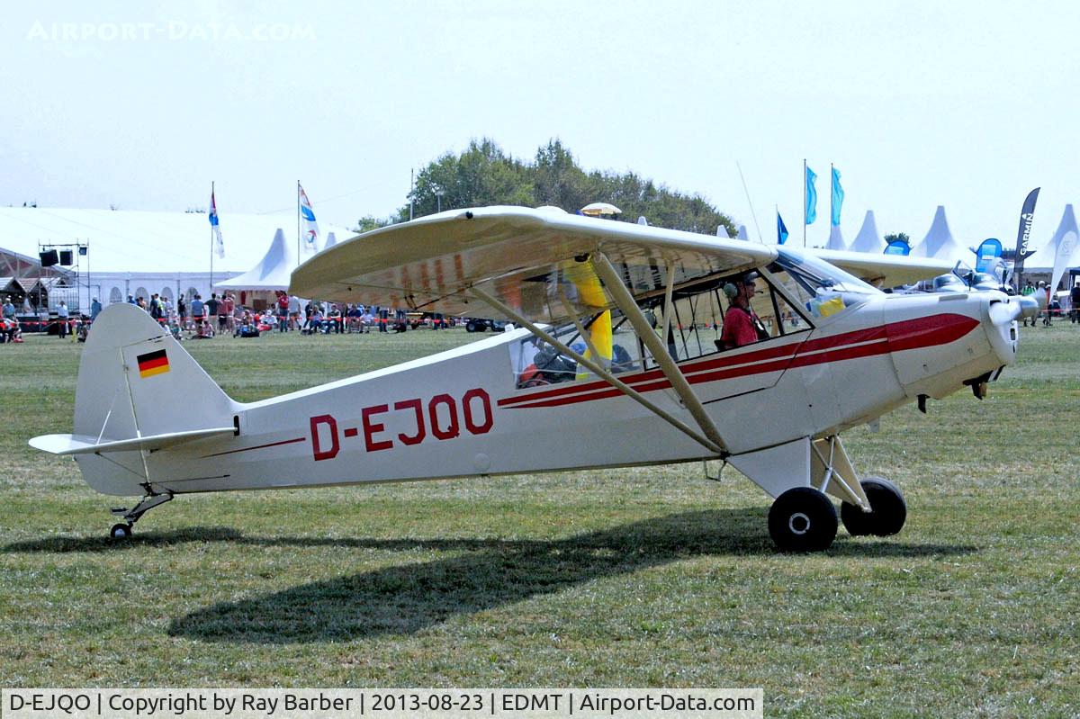 D-EJQO, 1953 Piper L-18C Super Cub (PA-18-95) C/N 18-3206, Piper L-18C-95 Super Cub [18-3206] Tannheim~D 23/08/2013