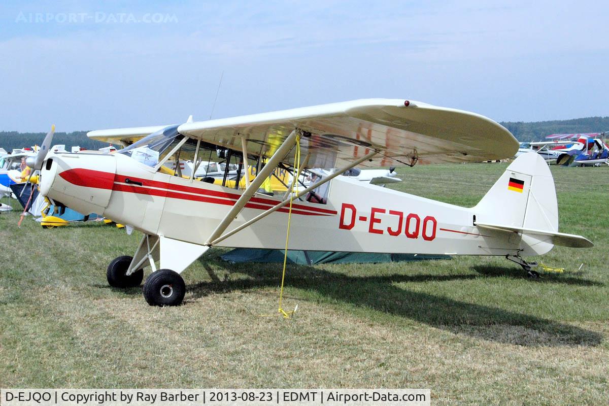 D-EJQO, 1953 Piper L-18C Super Cub (PA-18-95) C/N 18-3206, Piper L-18C-95 Super Cub [18-3206] Tannheim~D 23/08/2013