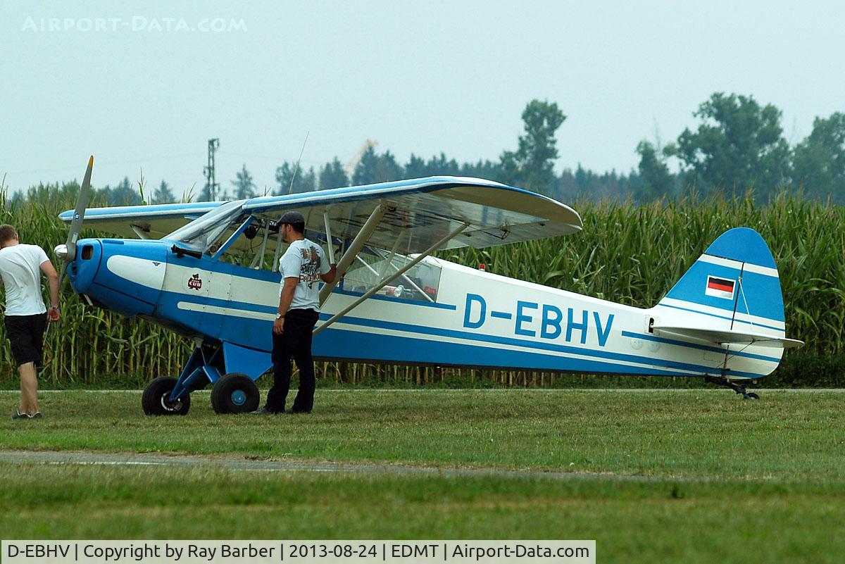 D-EBHV, Piper L-18C Super Cub (PA-18-95) C/N 18-2058, Piper L-18C-95 Super Cub [18-2058] Tannheim~D 24/08/2013