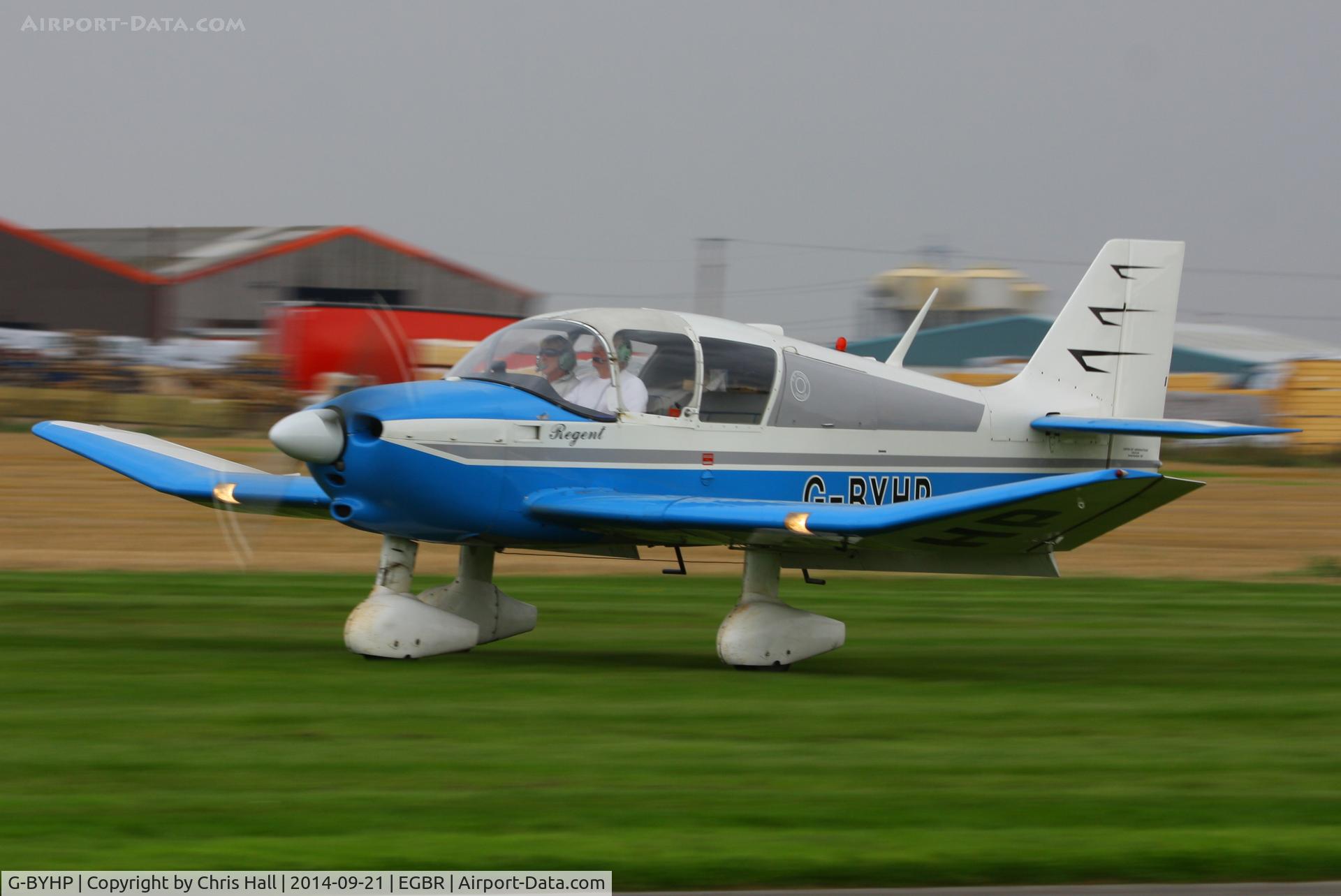 G-BYHP, 1970 CEA DR-253B Regent C/N 161, at Breighton's Heli Fly-in, 2014
