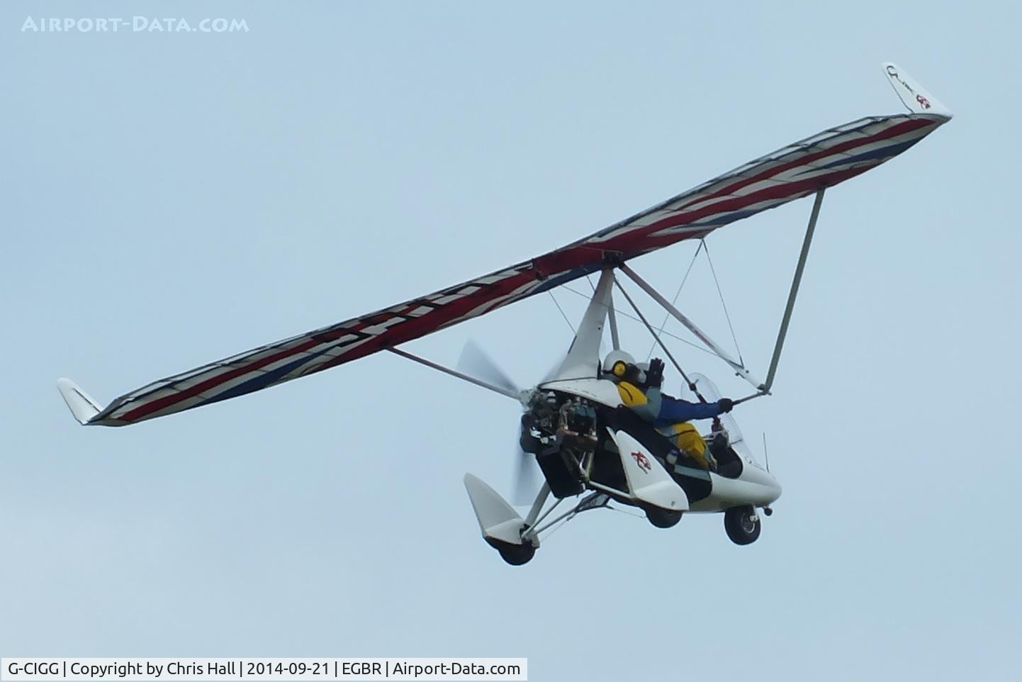 G-CIGG, 2014 P&M Aviation Quik GTR C/N 8690, at Breighton's Heli Fly-in, 2014