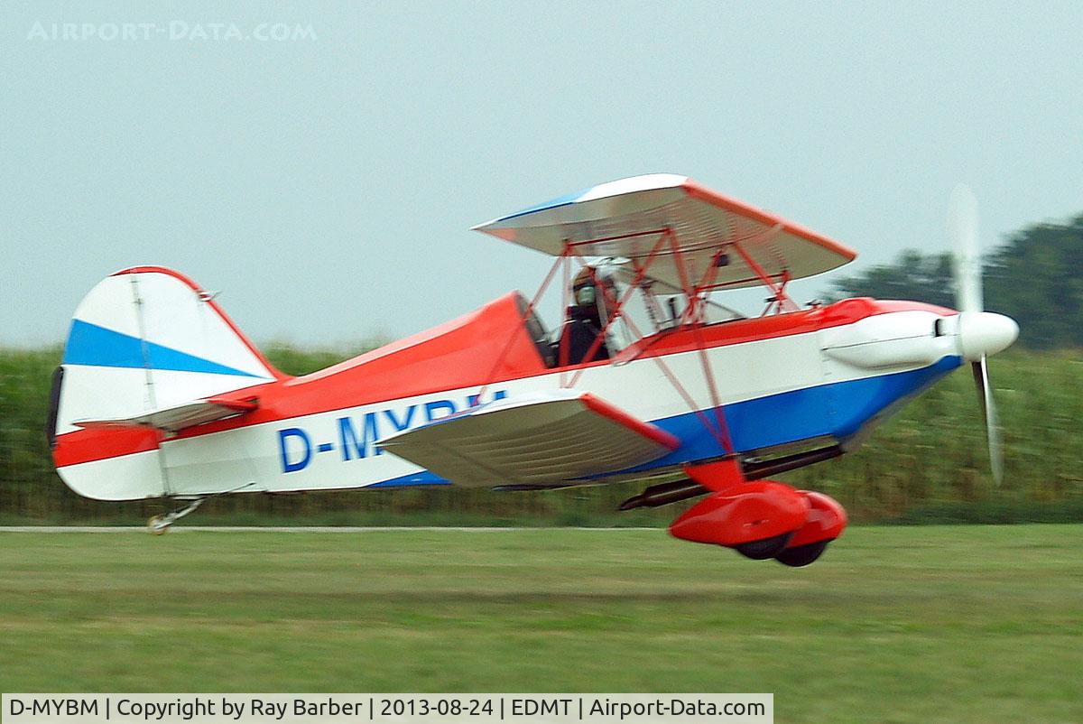 D-MYBM, Fisher FP-404 C/N TM-01, Fisher Flying Products FP-404 Classic [TM-01] Tannheim~D 24/08/2013