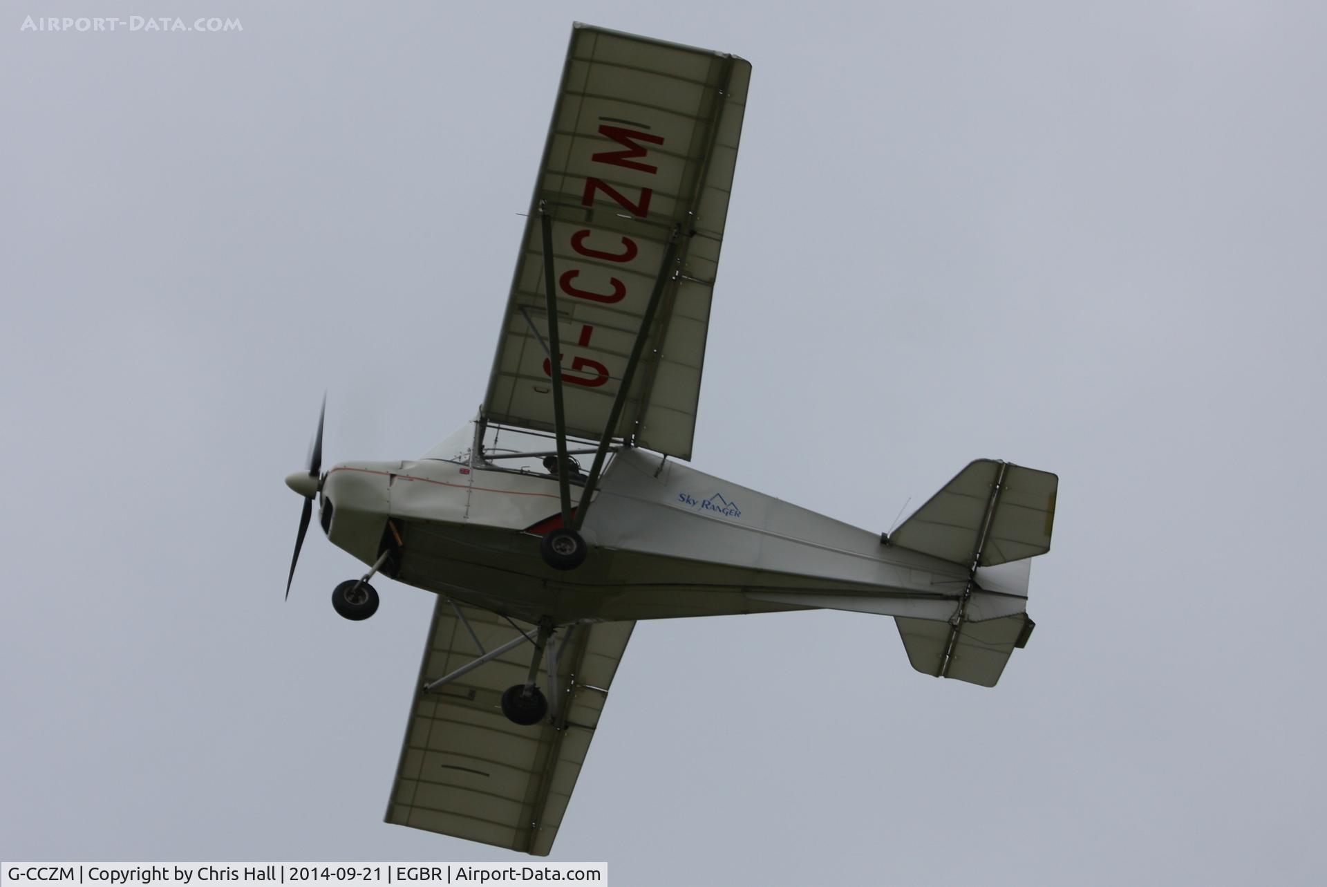 G-CCZM, 2004 Skyranger 912S(1) C/N BMAA/HB/372, at Breighton's Heli Fly-in, 2014