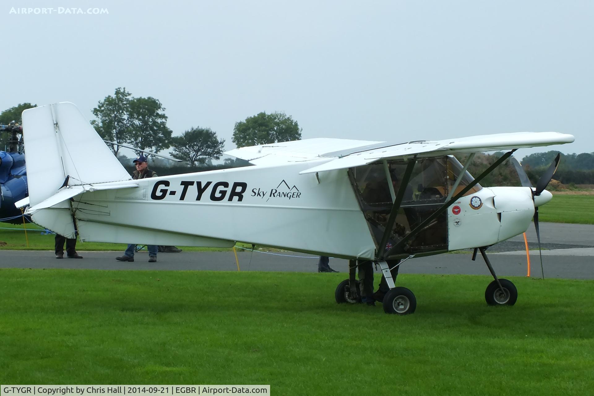G-TYGR, 2007 Best Off Skyranger 912S(1) C/N BMAA/HB/420, at Breighton's Heli Fly-in, 2014
