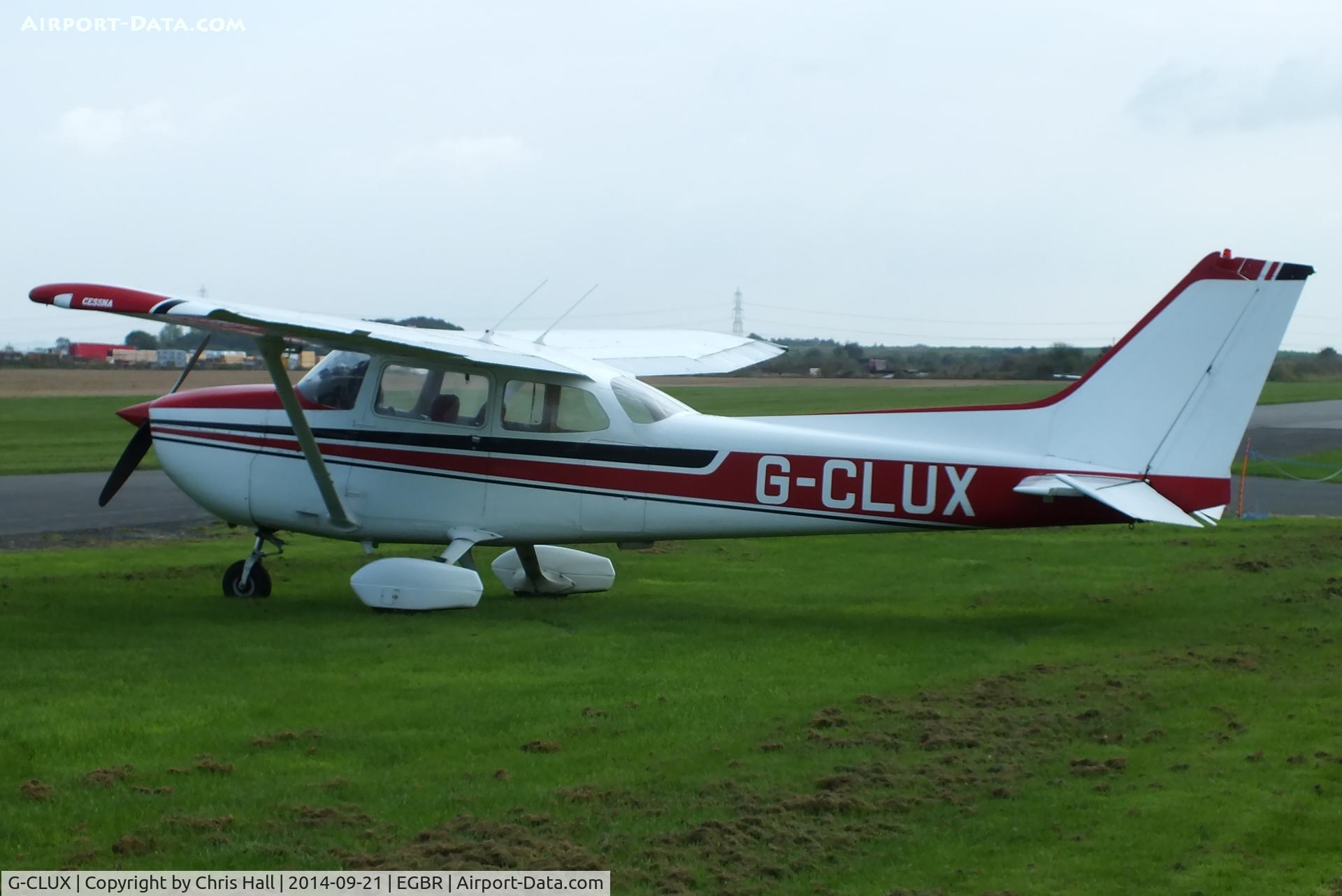 G-CLUX, 1980 Reims F172N Skyhawk C/N 1996, at Breighton's Heli Fly-in, 2014