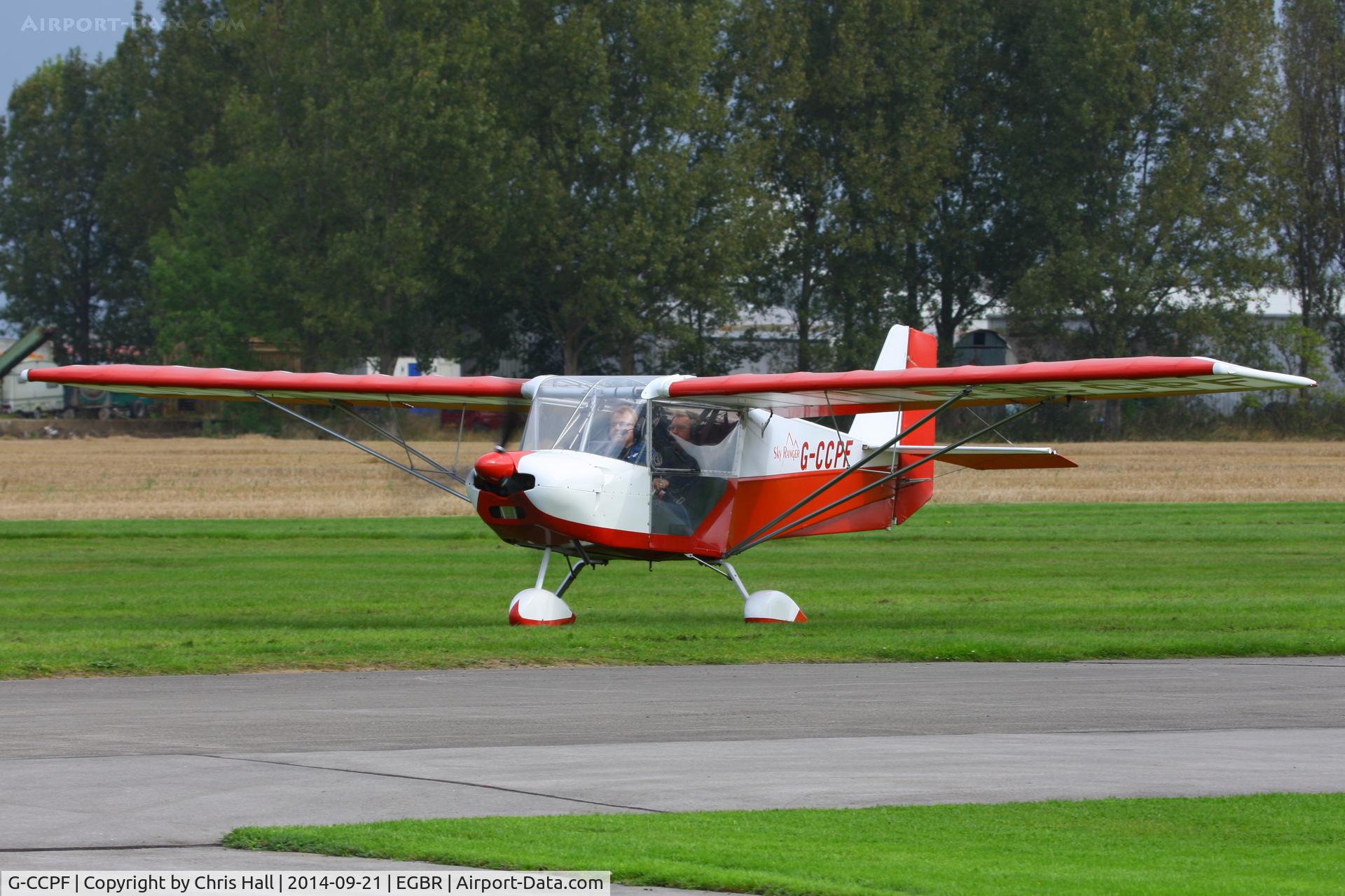 G-CCPF, 2004 Best Off Skyranger 912(2) C/N BMAA/HB/340, at Breighton's Heli Fly-in, 2014