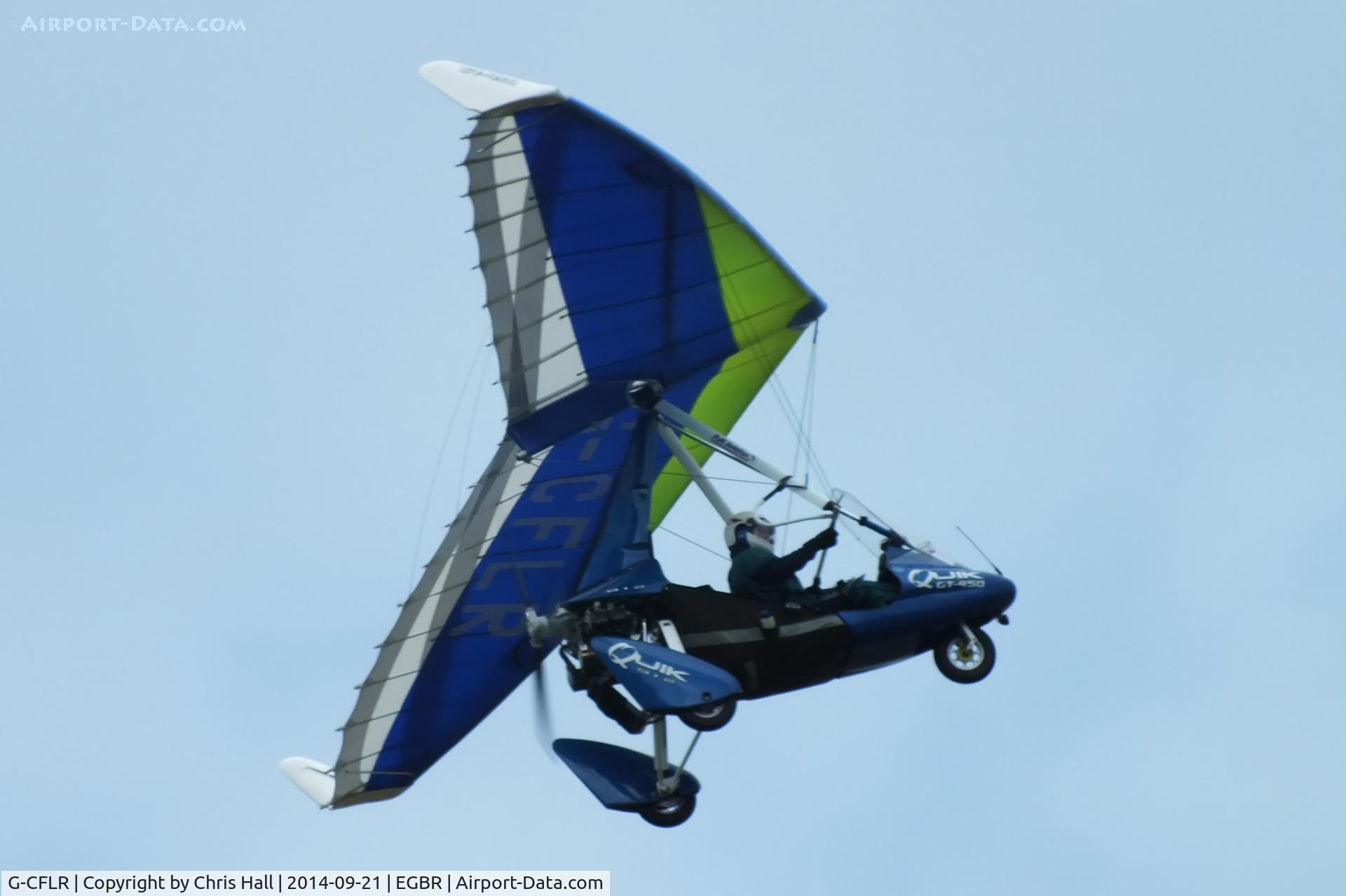 G-CFLR, P&M Aviation Quik GT450 C/N 8409, at Breighton's Heli Fly-in, 2014