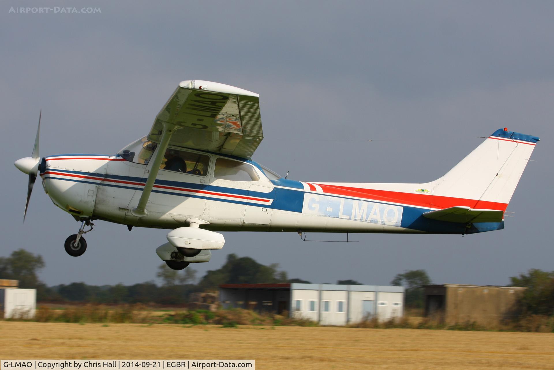 G-LMAO, 1978 Reims F172M Skyhawk Skyhawk C/N 1780, at Breighton's Heli Fly-in, 2014