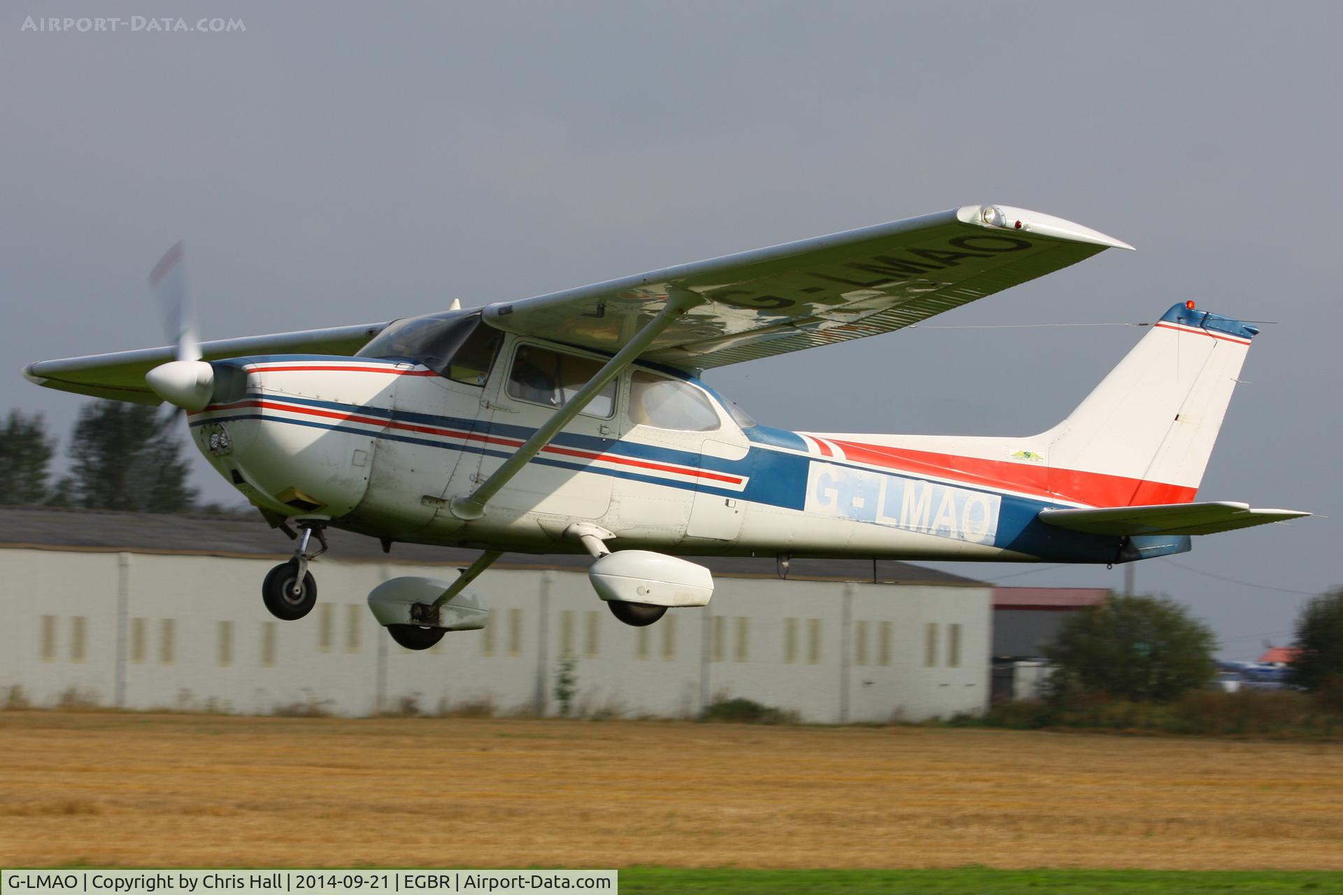 G-LMAO, 1978 Reims F172M Skyhawk Skyhawk C/N 1780, at Breighton's Heli Fly-in, 2014