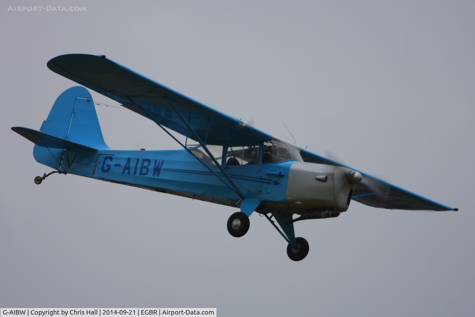 G-AIBW, 1946 Auster J-1N Alpha C/N 2158, at Breighton's Heli Fly-in, 2014