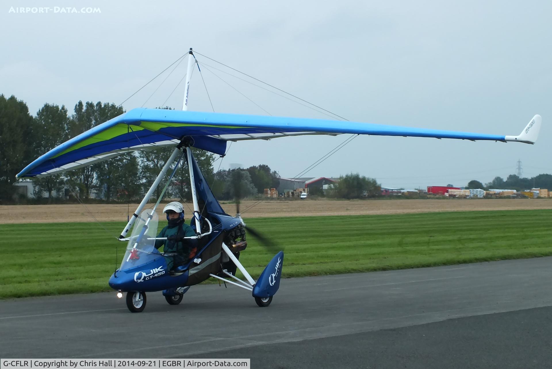 G-CFLR, P&M Aviation Quik GT450 C/N 8409, at Breighton's Heli Fly-in, 2014