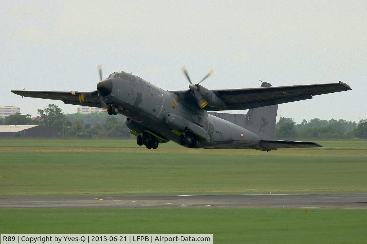 R89, Transall C-160R C/N 89, Transall C-160R, Take off rwy 21, Paris-Le Bourget (LFPB-LBG) Air Show 2013