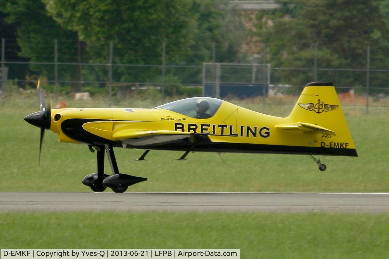 D-EMKF, 2008 XtremeAir XA-41 Sbach 300 C/N 003, SBACH 300, Landing rwy 21, Paris-Le Bourget (LFPB-LBG) Air Show 2013